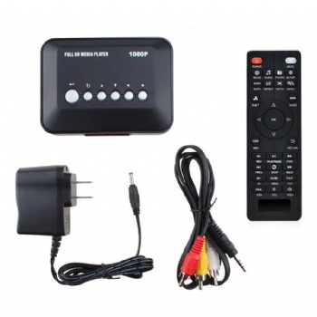 Full HD 1080P USB External Media Box With SD