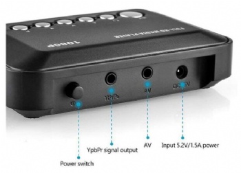 Portable USB SD home use media player Made in China