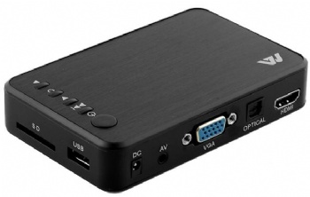 Full HD 1080P Media Player Center MultiMedia Video Player Media box with HDMI-compatible VGA AV USB SD/MMC mkv H.264