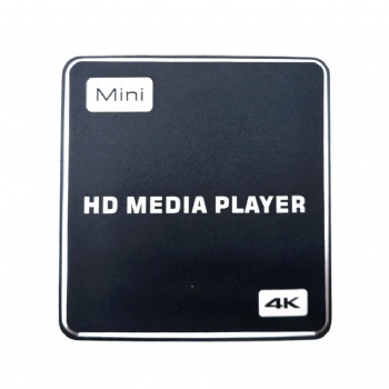 2021 Mini 4K Advertising hdd Media Player Support TF Cards USB Disk