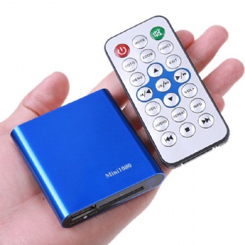 1080P mini HDMI media player for TV, auto pay loop resume function